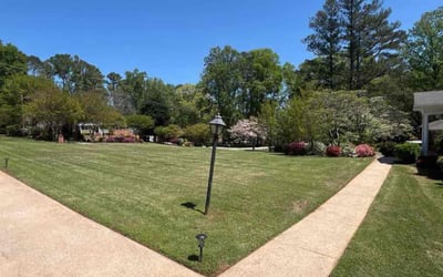 Photo of Tanika T.'s yard after getting lawn care in Lithia Springs, GA
