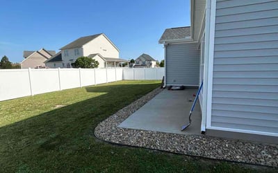 Photo of Michael R.'s yard after getting lawn care in Greenville, NC
