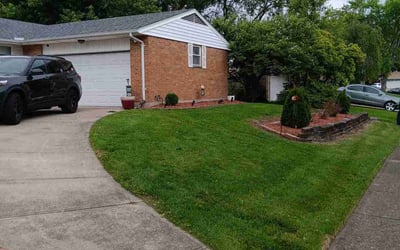 Photo of Chris N.'s yard after getting lawn care in McKinney, TX
