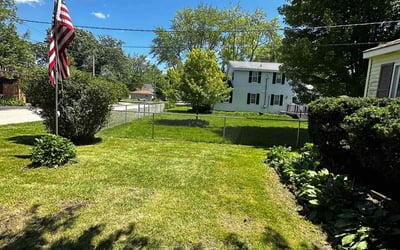Photo of Doug A.'s yard after getting lawn care in Fox Lake, IL