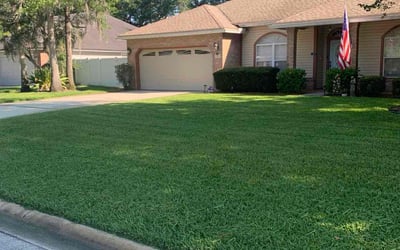 Photo of Emory H.'s yard after getting lawn care in Vail, AZ