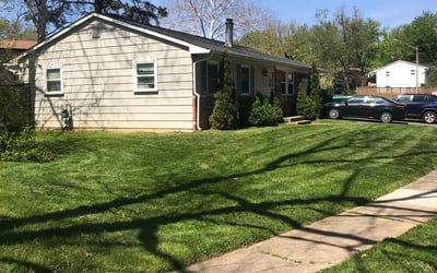 Photo of Tashunda B.'s yard after getting lawn care in Front Royal, VA