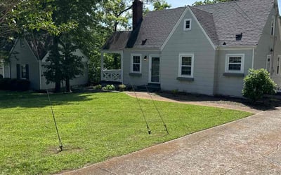 Photo of Brooke S.'s yard after getting lawn care in Mount Pleasant, TN