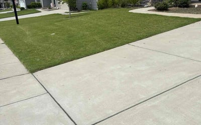 Photo of Shirley L.'s yard after getting lawn care in Ocean Springs, MS