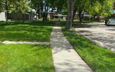Photo of Faasauga G.'s yard after getting lawn care in Moreno Valley, CA