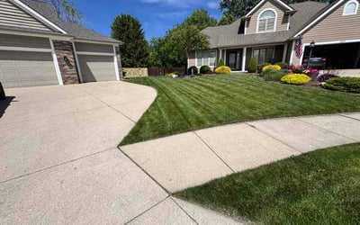 Photo of Marc M.'s yard after getting lawn care in Mount Laurel, NJ