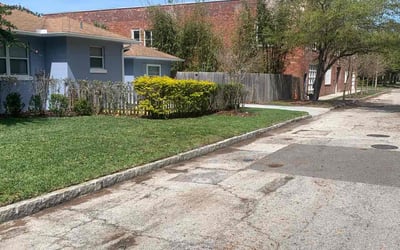 Photo of Jacob W.'s yard after getting lawn care in Grass Valley, CA