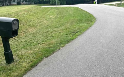 Photo of Matthew F.'s yard after getting lawn care in Haddonfield, NJ