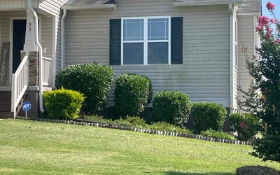 Photo of Elyssa M.'s yard after getting lawn care in Cabot, AR