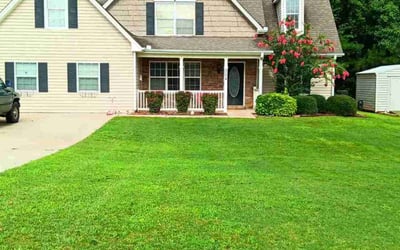 Photo of Latrenda K.'s yard after getting lawn care in Locust Grove, GA