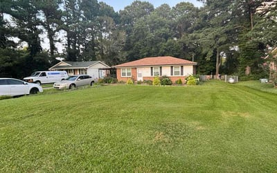 Photo of Vi K.'s yard after getting lawn care in Garner, NC