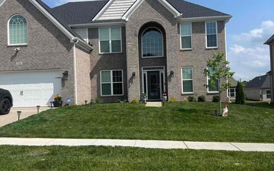 Photo of Maria W.'s yard after getting lawn care in Medina, OH