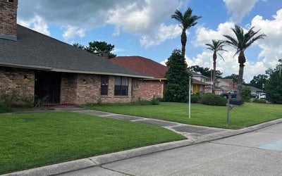 Photo of Alice B.'s yard after getting lawn care in Pearl River, LA