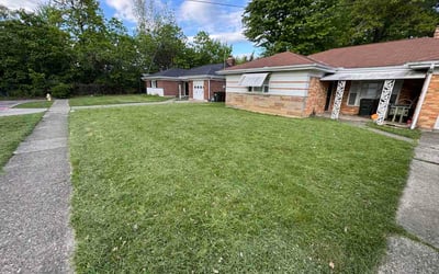 Photo of Sooyeon K.'s yard after getting lawn care in Ellington, CT