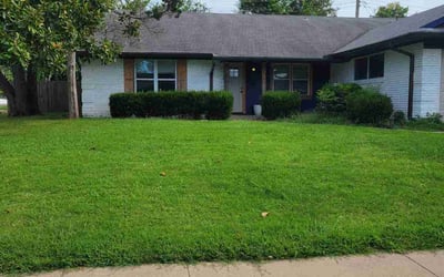 Photo of Angela L.'s yard after getting lawn care in Wagoner, OK