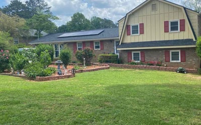 Photo of Charlene N.'s yard after getting lawn care in Morrow, GA