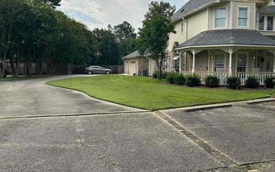 Photo of John H.'s yard after getting lawn care in Chapel Hill, NC