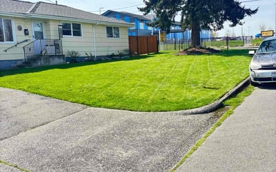 Photo of Alyssa M.'s yard after getting lawn care in Tacoma, WA