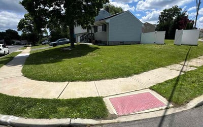 Photo of James H.'s yard after getting lawn care in Howell, NJ