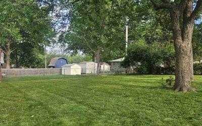 Photo of Lorraine A.'s yard after getting lawn care in Boerne, TX