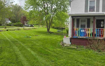 Photo of Avani A.'s yard after getting lawn care in Bloomfield Hills, MI