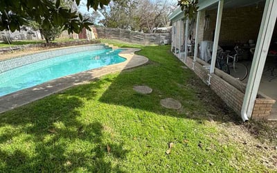 Photo of Mike G.'s yard after getting lawn care in Universal City, TX
