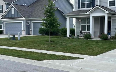 Photo of Luke H.'s yard after getting lawn care in Noblesville, IN
