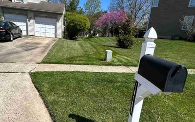 Photo of Jonathan M.'s yard after getting lawn care in Germantown, MD