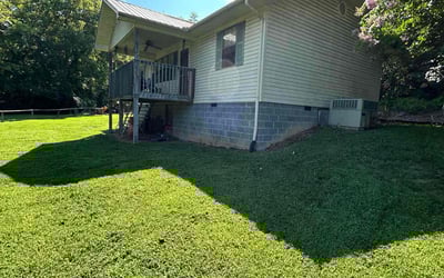 Photo of Christopher K.'s yard after getting lawn care in Sevierville, TN