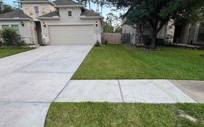 Photo of Nicholas G.'s yard after getting lawn care in San Antonio, TX