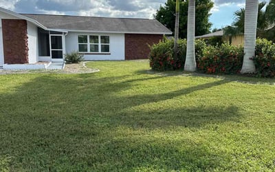 Photo of Connor S.'s yard after getting lawn care in Meridian, ID