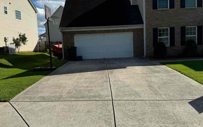 Photo of Dennis W.'s yard after getting lawn care in Buford, GA