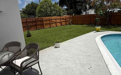 Photo of Denise P.'s yard after getting lawn care in Tallahassee, FL