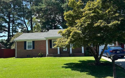 Photo of Dave C.'s yard after getting lawn care in Portsmouth, VA