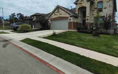 Photo of James F.'s yard after getting lawn care in Bellmore, NY