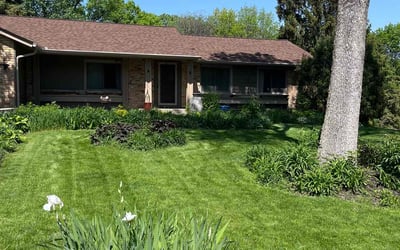 Photo of Anthony G.'s yard after getting lawn care in Burnsville, MN