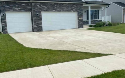 Photo of April H.'s yard after getting lawn care in Demotte, IN