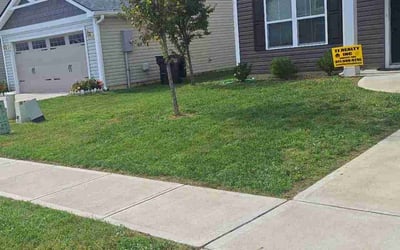Photo of Autumn C.'s yard after getting lawn care in Greenwood, IN