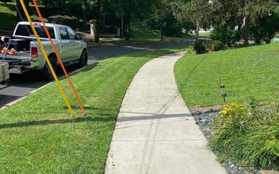 Photo of Ethel L.'s yard after getting lawn care in Davenport, IA