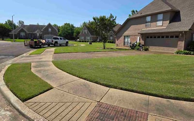 Photo of Haley K.'s yard after getting lawn care in Spring Hill, TN