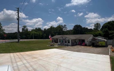 Photo of Ricky P.'s yard after getting lawn care in Omaha, NE