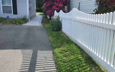 Photo of Brittany A.'s yard after getting lawn care in Groton, CT