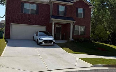 Photo of Matthew W.'s yard after getting lawn care in Adairsville, GA
