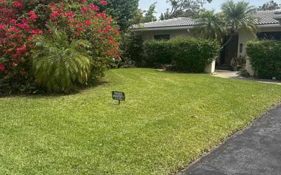 Photo of Justin W.'s yard after getting lawn care in Covington, LA
