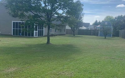 Photo of Justice H.'s yard after getting lawn care in Spring Lake, NC