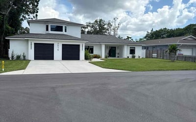 Photo of Gabrielle C.'s yard after getting lawn care in Clearwater, FL