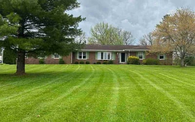 Photo of Diane F.'s yard after getting lawn care in Circleville, OH
