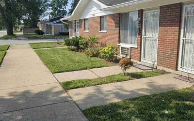 Photo of Lorraine P.'s yard after getting lawn care in Calumet, IL