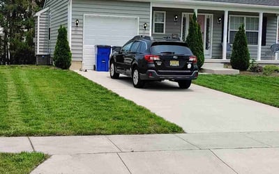 Photo of Matthew W.'s yard after getting lawn care in Greensburg, PA