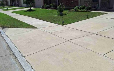 Photo of Tyler R.'s yard after getting lawn care in Midland, TX